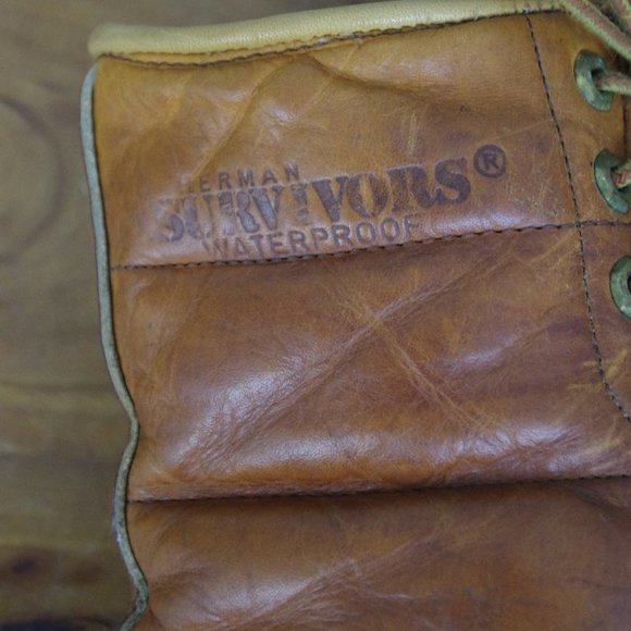 Vintage Maine USA Made Insulated Leather Boots Mens\' Size 7.5 main image 5